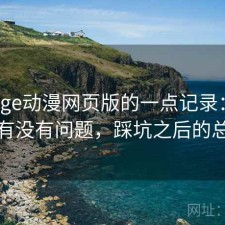 关于age动漫网页版的一点记录：稳定性有没有问题，踩坑之后的总结