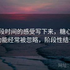 把这段时间的感受写下来，糖心哪些功能经常被忽略，阶段性结论
