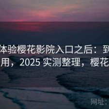 实际体验樱花影院入口之后：到底好不好用，2025 实测整理，樱花影影