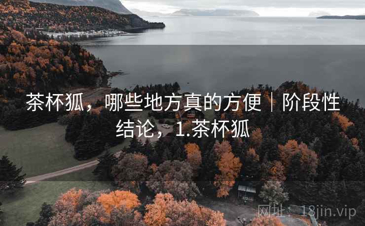 茶杯狐,哪些地方真的方便|阶段性结论,1.茶杯狐 第2张 茶杯狐,哪些地方真的方便|阶段性结论,1.茶杯狐 第2张