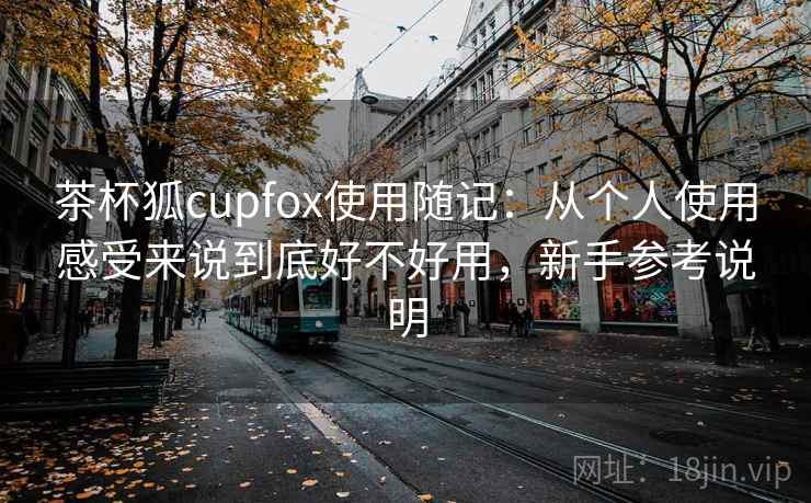 茶杯狐cupfox使用随记：从个人使用感受来说到底好不好用，新手参考说明  第2张